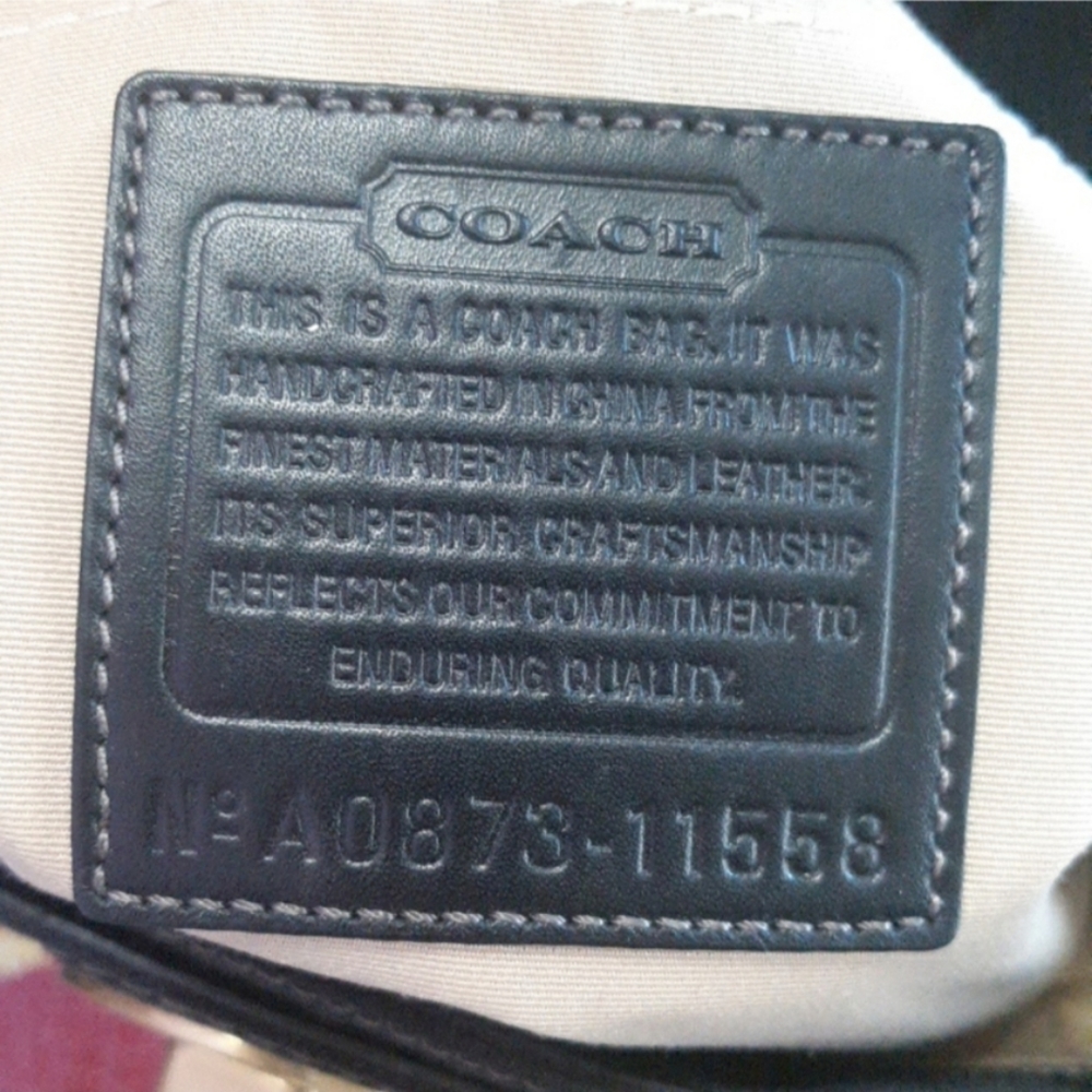 Coach Madeline black Shoulder Bag A0873-11558 - Picture 4 of 12